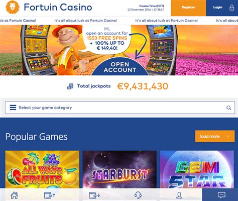 fortuin casino|Fortuin Casino – Exclusive 4000 Free Spins upon Registration.
